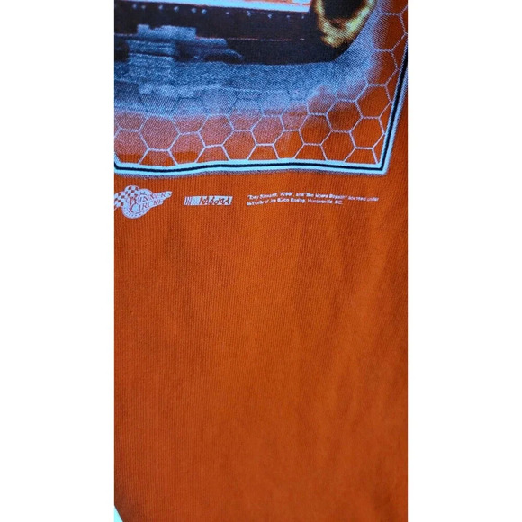 Winners Circle Tony Stewart Vintage Tee Shirt Men's Size Large Orange NASCAR 20 - Picture 4 of 7